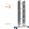 Алюминиевая лестница-трансформер СИБИН ''ЛТ-45'' 4x5